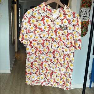 Flower Filled Brewery Button Up